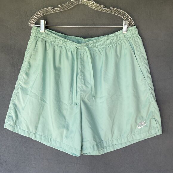 Nike Running Shorts Women's XXL Light Blue Athleisure Yoga Workout Gym Exercise - Picture 1 of 11